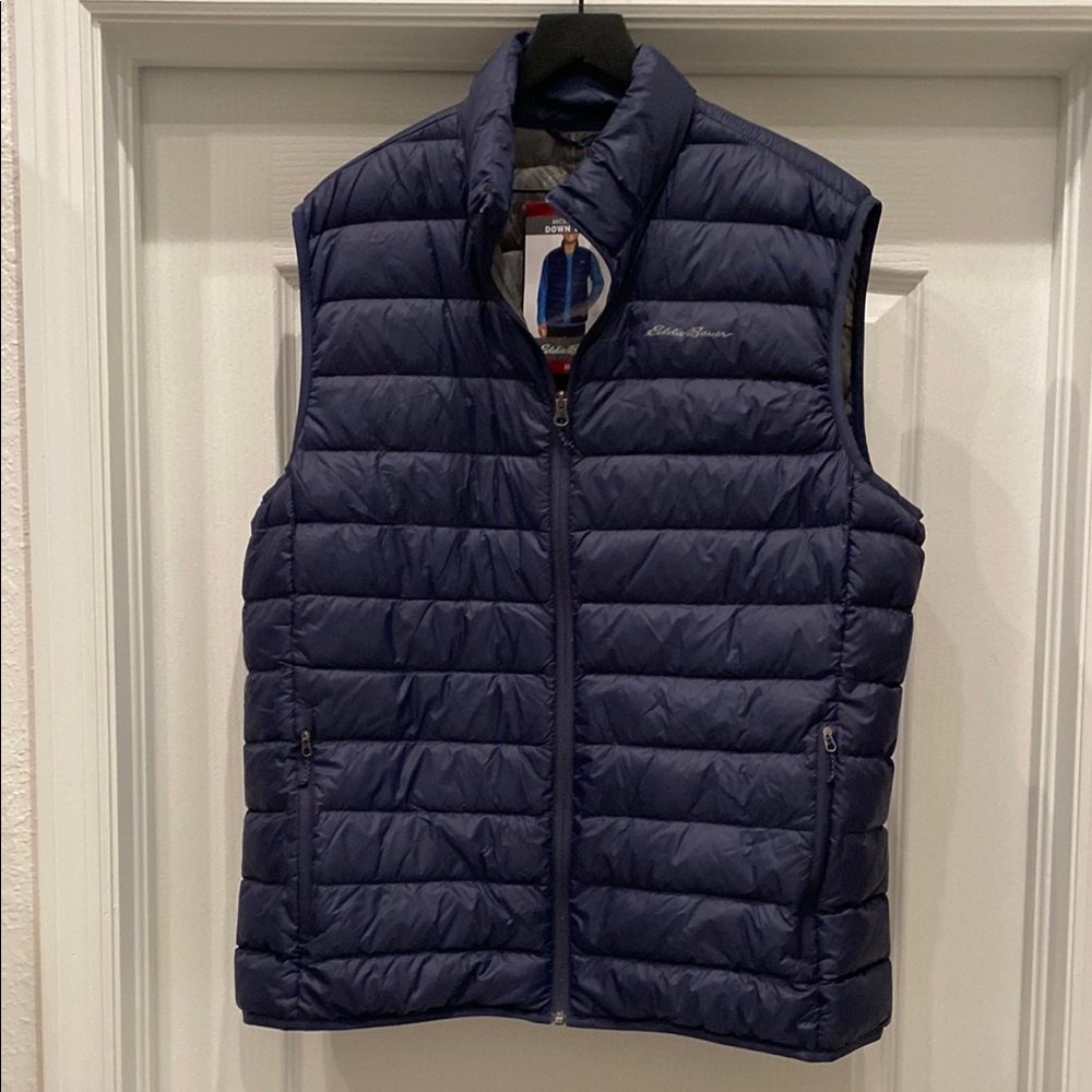 Eddie Bauer Down Vest New With Tags